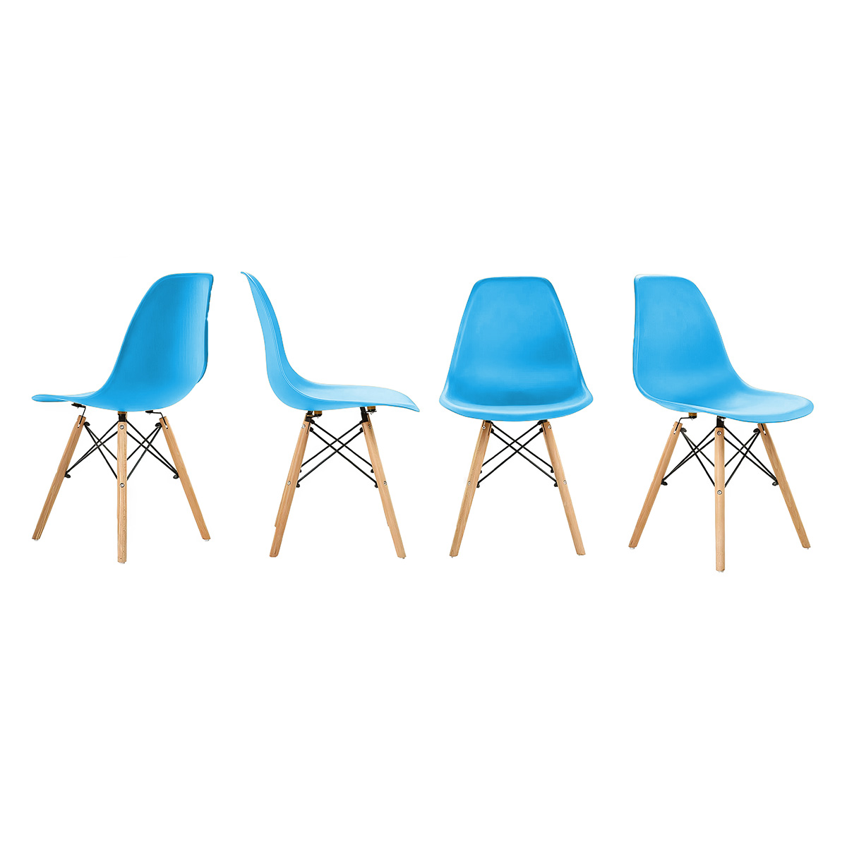 Комплект стульев eames dsw